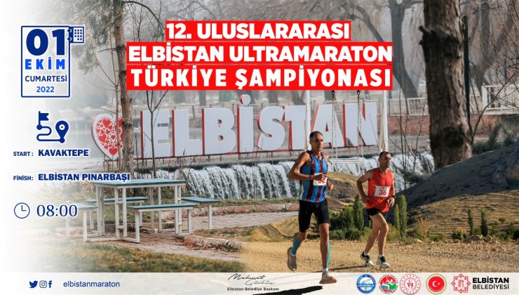 Elbistan’da, 12’inci Ultramaraton Koşusu 1 Ekim’de yapılacak