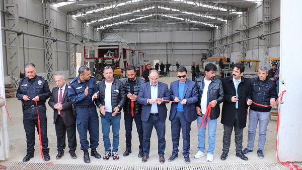 Afşin’de, EMC Mermer ve Madencilik’in Açılışı Yapıldı