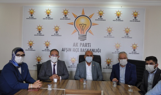 AK Parti Kahramanmaraş Milletvekili İmran Kılıç Afşin’i ziyaret etti!