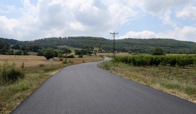 Sakarya Geyve’de 19 kilometrelik yol tamamlandı