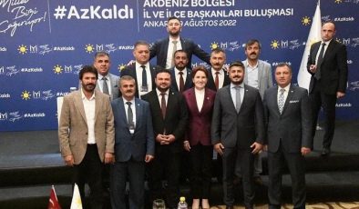 İYİ Parti, Akdeniz Bölgesi İl ve İlçe Başkanları Buluşması