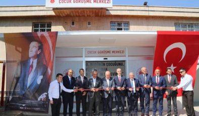 ÇOCUK GÖRÜŞME MERKEZİ AÇILIŞ TÖRENİ GERÇEKLEŞTİRİLDİ