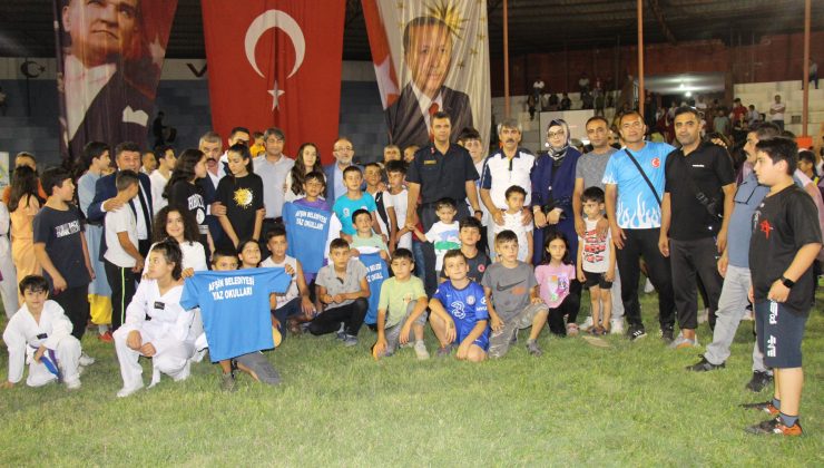 Afşin’de Yaz Sporu Okulu Açılışı Yapıldı!