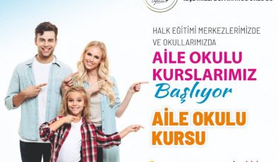 Afşin’de aile okulu eğitimi kursları başlıyor
