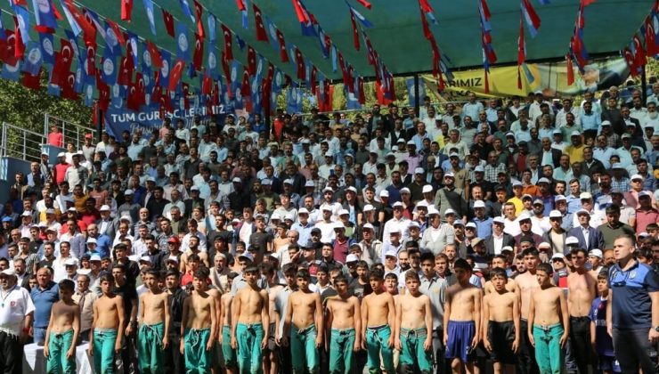 21. Geleneksel Bertiz Boyalı Güreş Festivali