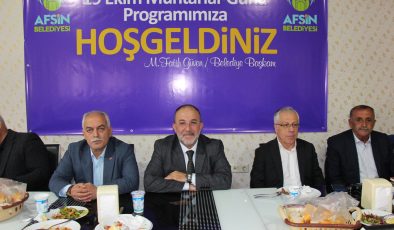 Afşin’de Muhtarlar Günü Kutlandı!