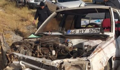 Karagöz Yolunda trafik kazası: 1’i Ağır 2 Kişi yaralı