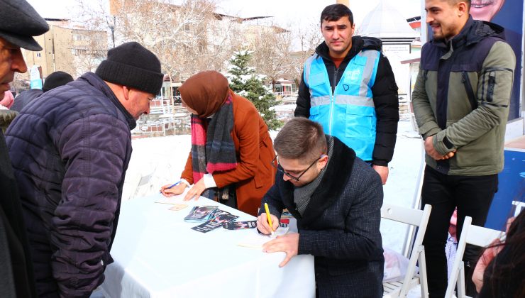 AK Nokta Aracı, Afşin’de Stant Açtı