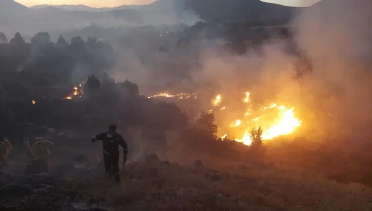 GÖKSUN’DA ÇIKAN ORMAN YANGINI KONTROL ALTINA ALINDI