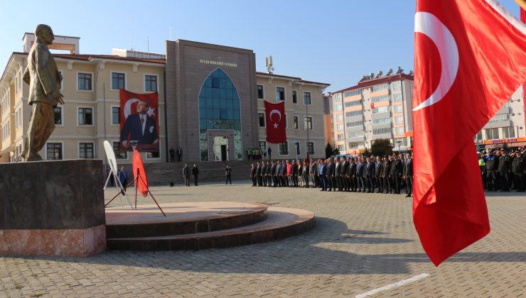 Afşin’de 10 Kasım Atatürk’ü Anma Töreni Düzenlendi