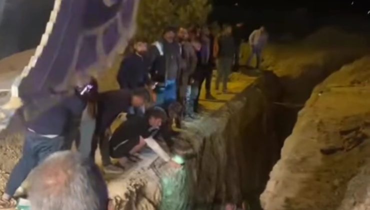 Afşin’de TOKİ Konutları Kanalizasyon Çalışmasında Göçük Meydana Geldi