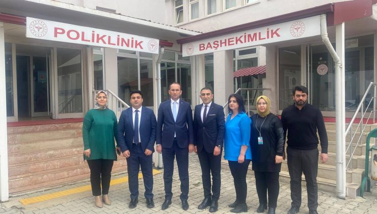 Afşin Kaymakamı Muammer Sarıdoğan, Devlet Hastanesini Ziyaret Etti