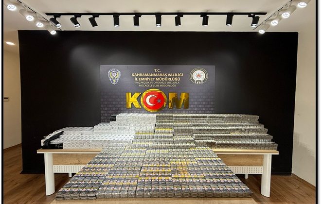 Emniyet Ekiplerinden Kaçak Sigara Operasyonu, 5100 Paket Ele Geçirildi