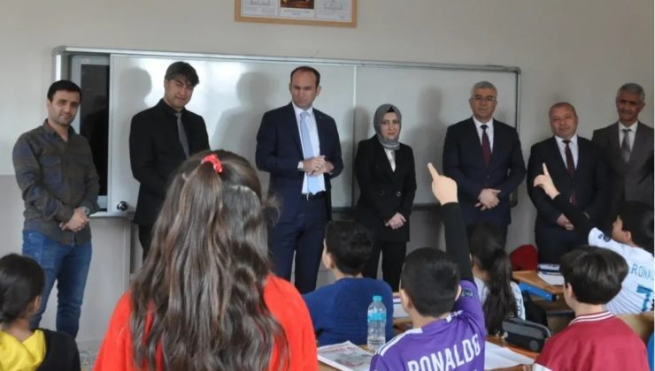 Afşin’de Sultan Alpaslan Ortaokulu, Uzun Süre Sonra Öğrencilerine Kavuştu