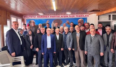 Afşin’de, MHP ve Ülkü Ocakları’nda Bayramlaşma Programı Gerçekleşti!