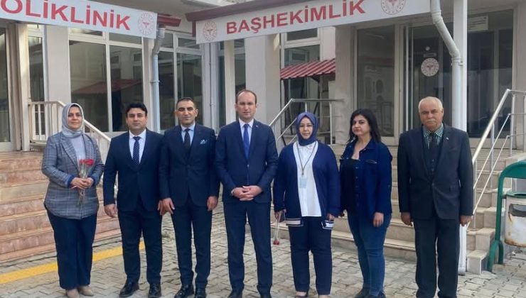 Kaymakam Sarıdoğan’dan Afşin Devlet Hastanesi’ne 14 Mart Tıp Bayramı Ziyareti