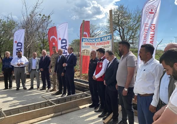 Afşin’de İlk Ahır Temeli Soğucak’ta Atıldı