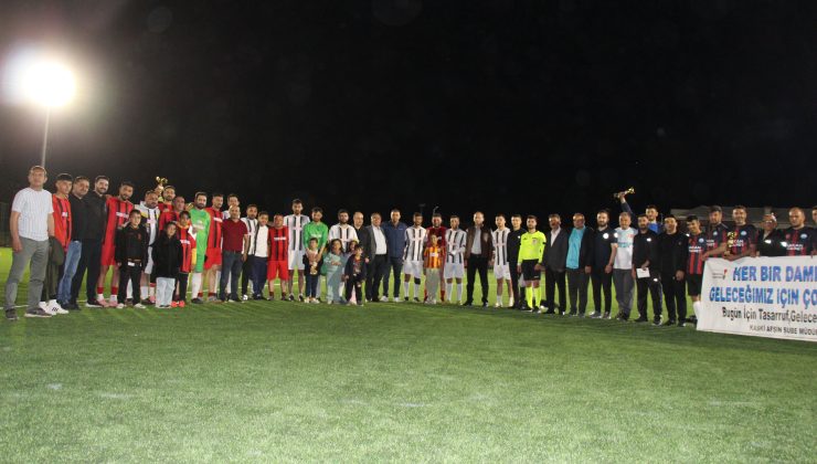 Afşin’de Halı Saha Turnuvası Büyük Finalle Sona Erdi