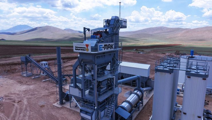 Afşin’de 700 Milyonluk Asfalt Tesisi Tamamlanmak Üzere