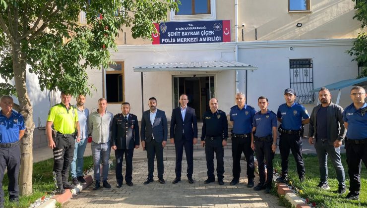 Kaymakam Muammer Sarıdoğan’dan Bayramda Görev Başındaki Güvenlik Güçlerine Ziyaret
