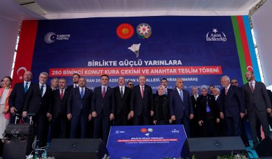 Cumhurbaşkanı Erdoğan ve Aliyev’in Katılımıyla 250 Bininci Konutun Kuraları Çekildi