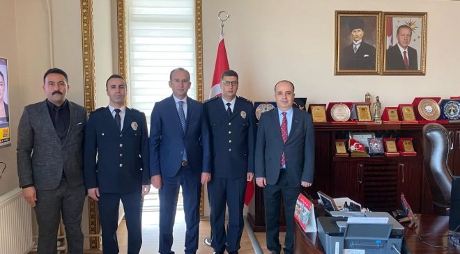 Afşin’de Emniyet Personeline Terfi Töreni