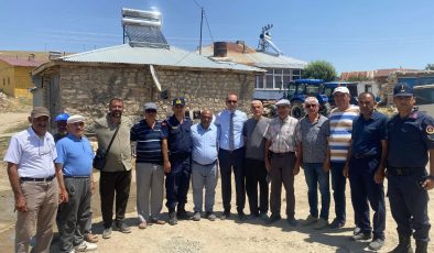 Kaymakam Muammer Sarıdoğan, Örenli Mahallesi’nde İncelemelerde Bulundu