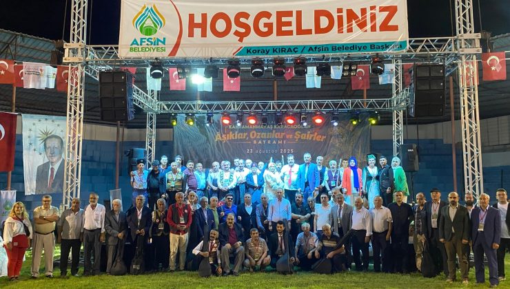 Afşin’de Ezgiler Yükseldi!