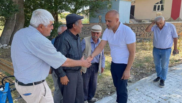 Afşin Belediye Başkanı Koray Kıraç Oğlakkayası Mahallesi’nde Vatandaşlarla Buluştu