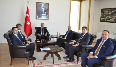 Kaymakam Sarıdoğan ve Baydur Afşin’de Eğitim Gündemini Değerlendirdi