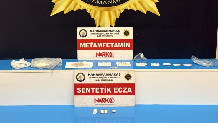 Polise Çarpıp Kaçtı, Metamfetaminle Yakalandı