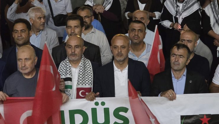 Kahramanmaraş’ta “Nehirden Denize Özgür Filistin” Yürüyüşü Düzenlendi