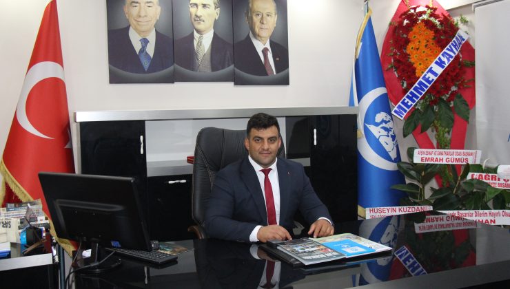 Afşin Ülkü Ocakları Başkanı Samet Kayhan Göreve Başladı