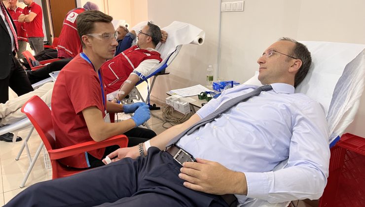 Hükümet Konağı’nda Kan Bağışı Etkinliği Düzenlendi