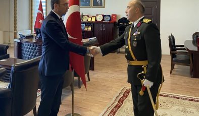 Afşin’de Cumhuriyet Bayramı Tebrikleri Kaymakam Sarıdoğan Tarafından Kabul Edildi