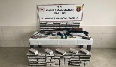 Kahramanmaraş Jandarması’ndan Göksun’da Kaçakçılık ve Silah Operasyonu