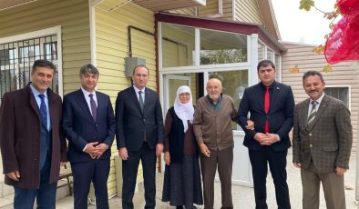 Kaymakam Sarıdoğan’dan Emekli Öğretmenlere Vefa Ziyareti
