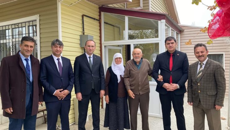 Kaymakam Sarıdoğan’dan Emekli Öğretmenlere Vefa Ziyareti