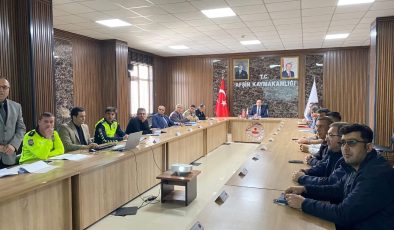 Afşin’de “2025-2026 Kış Tedbirleri” Toplantısı Gerçekleştirildi