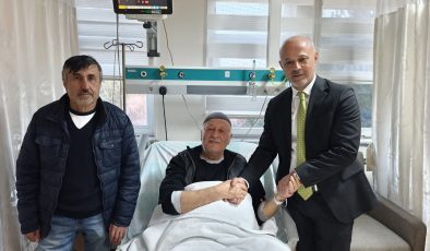 Afşin Belediye Başkanı Kıraç, Devlet Hastanesi’nde Gazi ve Hastaları Ziyaret Etti