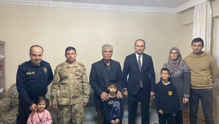 Engelsiz Yürekler Ziyaret Edildi, Kaymakam Sarıdoğan’dan Ailelere Moral Desteği