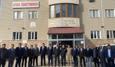 İlçe Milli Eğitim Müdürü Fatih Kaba Yeni Görevine Uğurlandı