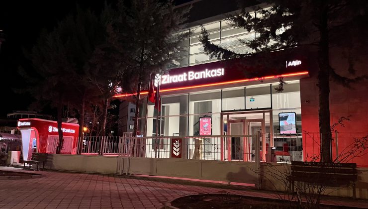 AFŞİN ZİRAAT BANKASI YENİLENEN BİNASINDA HİZMETE GİRDİ