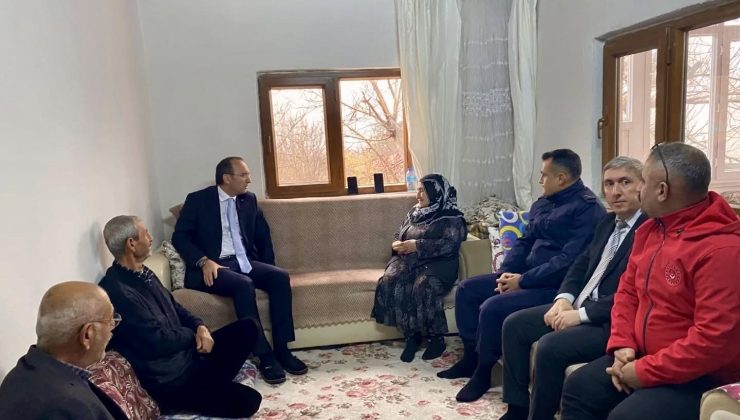 Kaymakam Sarıdoğan’dan Şehit Ailesine Anlamlı Ziyaret, Türksevin’de Gönüllere Dokunan Buluşma