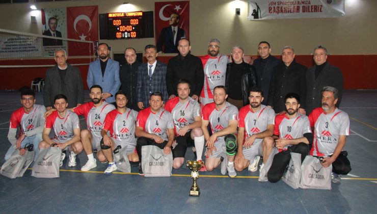 Afşin’de Voleybol Halk Turnuvası Büyük Coşkuyla Sona Erdi