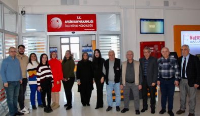 Afşin Gündem’den İlçe Nüfus Müdürlüğü’ne Ziyaret