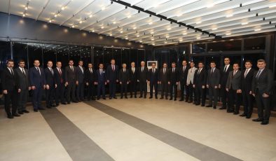 10 Ocak İdareciler Günü Görkemli Bir Kabulle Kutlandı