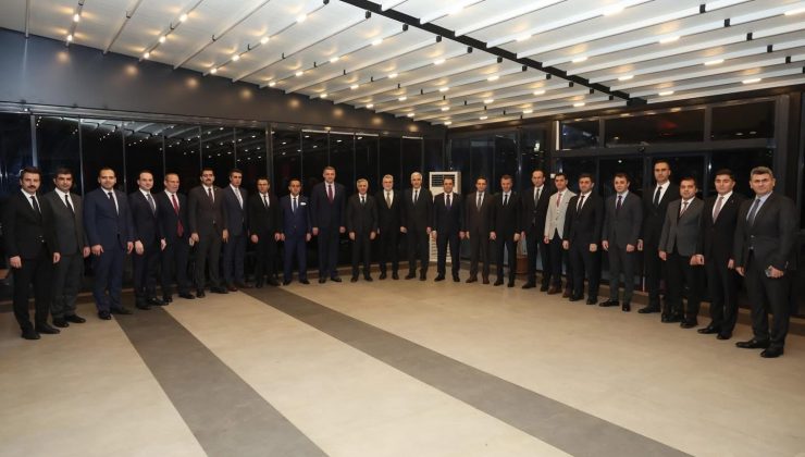 10 Ocak İdareciler Günü Görkemli Bir Kabulle Kutlandı