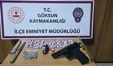 Göksun’da Uyuşturucu ve Silah Operasyonu