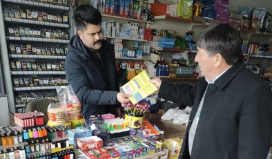 Afşin Çarşısında Tütünle Mücadele ile İlgili Vatandaşlar Bilgilendirildi